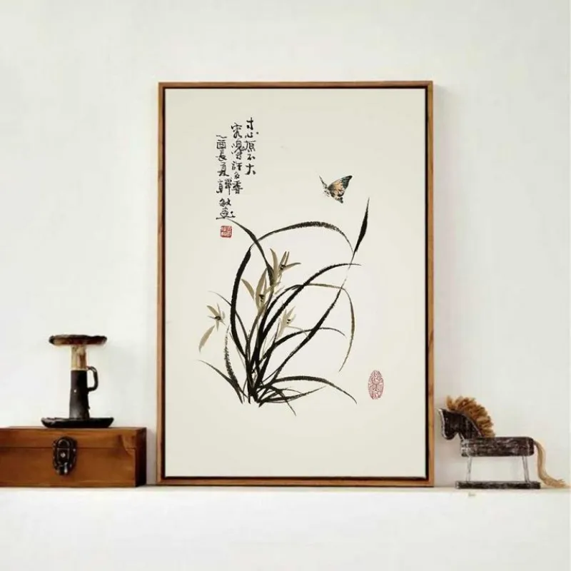 Tranh Đào Lan Cúc Trúc