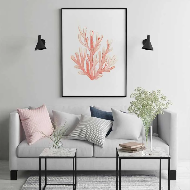 Khám phá vẻ đẹp của bộ tranh canvas sinh vật biển