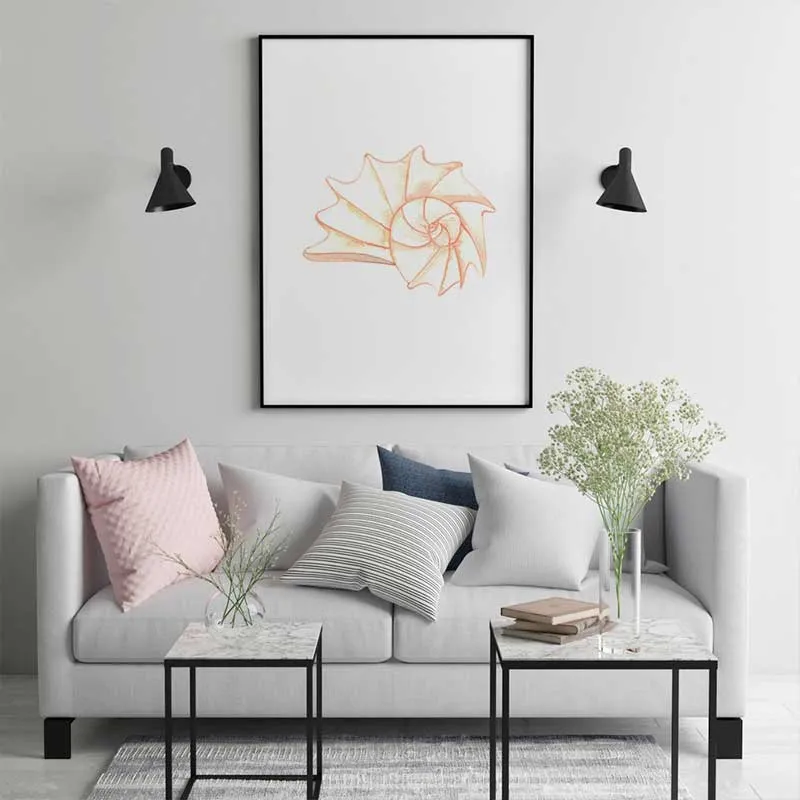 Khám phá vẻ đẹp của bộ tranh canvas sinh vật biển