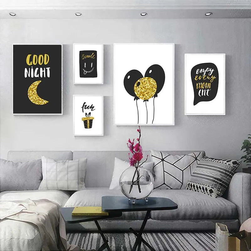 Bộ tranh 5 tấm chủ đề về đêm