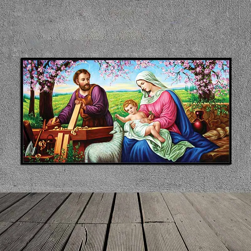 Tranh Thiên Chúa Gia Đình Thánh Gia