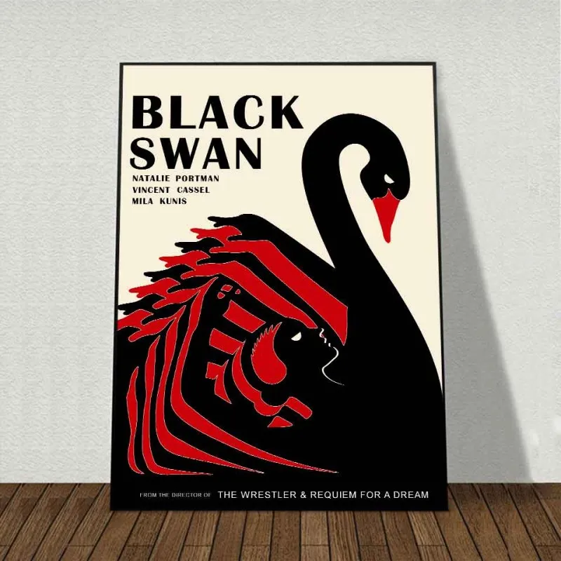 Tranh canvas poster phim Thiên nga đen