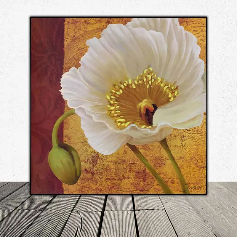 Tranh in hoa theo trường phái Hiện thực của họa sĩ đương đại trung Quốc Greg Leander