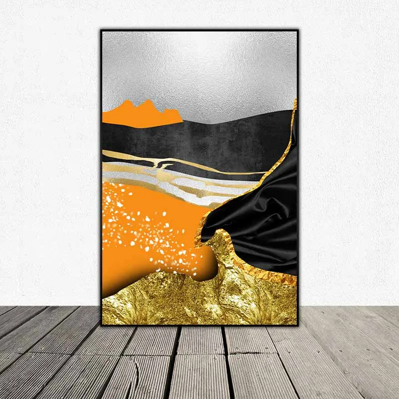 Tranh phong cảnh trừu tượng hiện đại