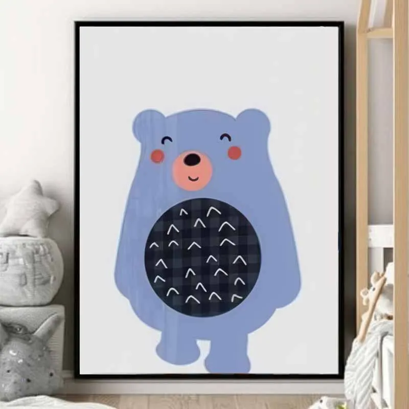 Biệt đội rừng xanh - Tranh treo phòng bé