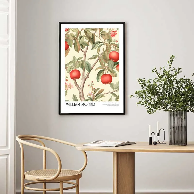 Tranh poster theo phong cách William Morris