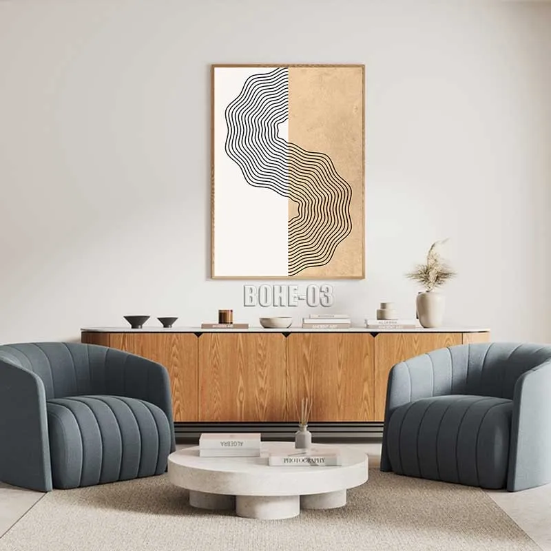 Tranh canvas Boho hoàn hảo cho mọi không gian