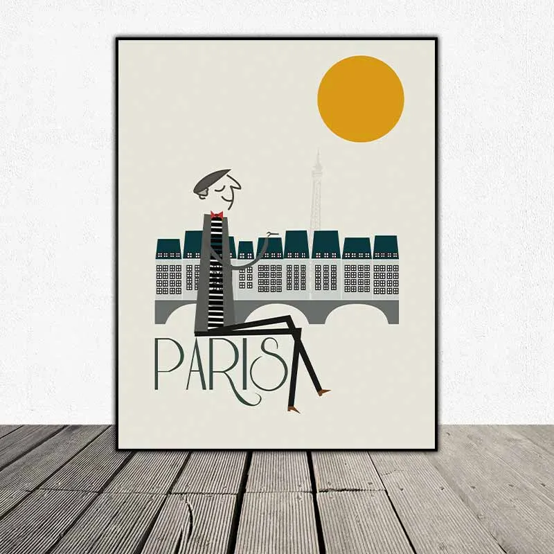 Trang trí ngôi nhà của bạn bằng áp phích du lịch yêu thích của bạn