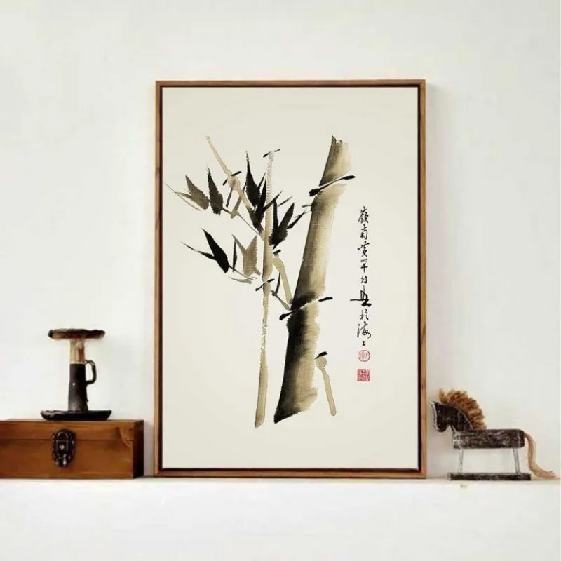 Tranh Đào Lan Cúc Trúc