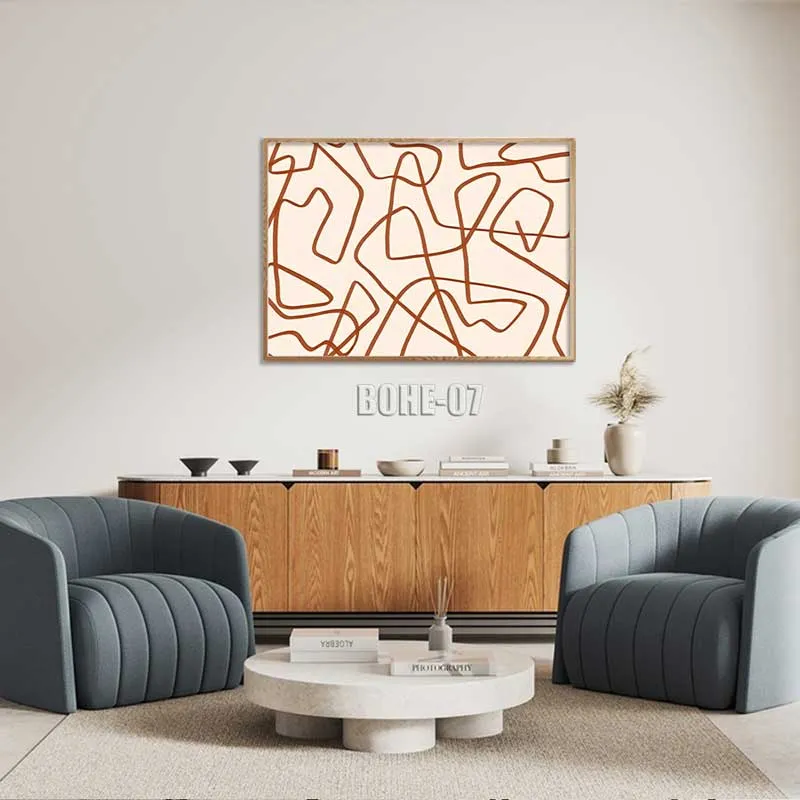 Tranh canvas Boho hoàn hảo cho mọi không gian