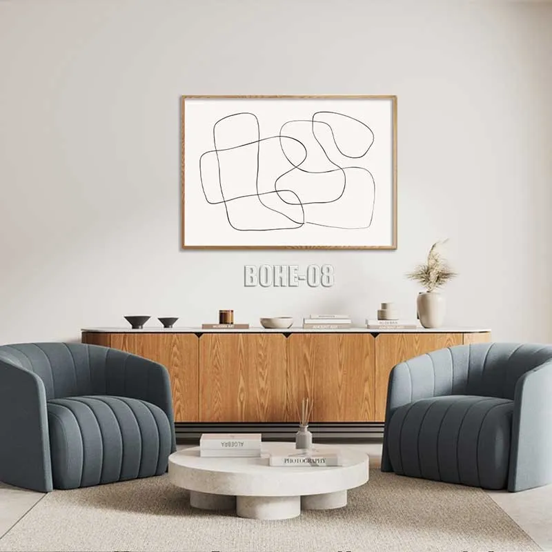 Tranh canvas Boho hoàn hảo cho mọi không gian