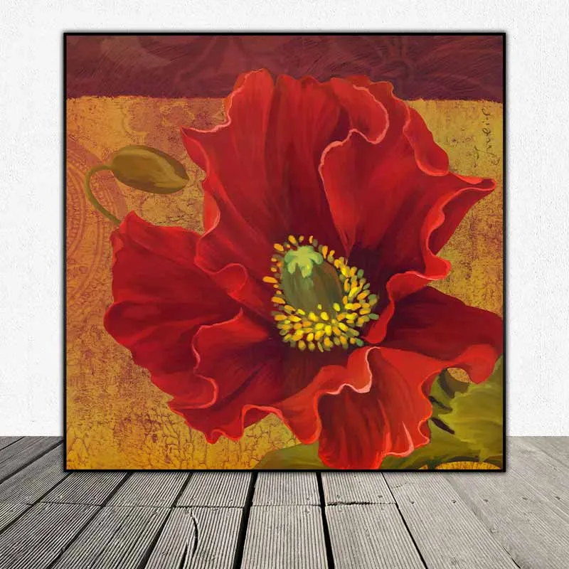 Tranh in hoa theo trường phái Hiện thực của họa sĩ đương đại trung Quốc Greg Leander