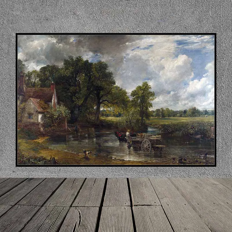 Cánh đồng cỏ khô (The Hay Wain) - John Constable