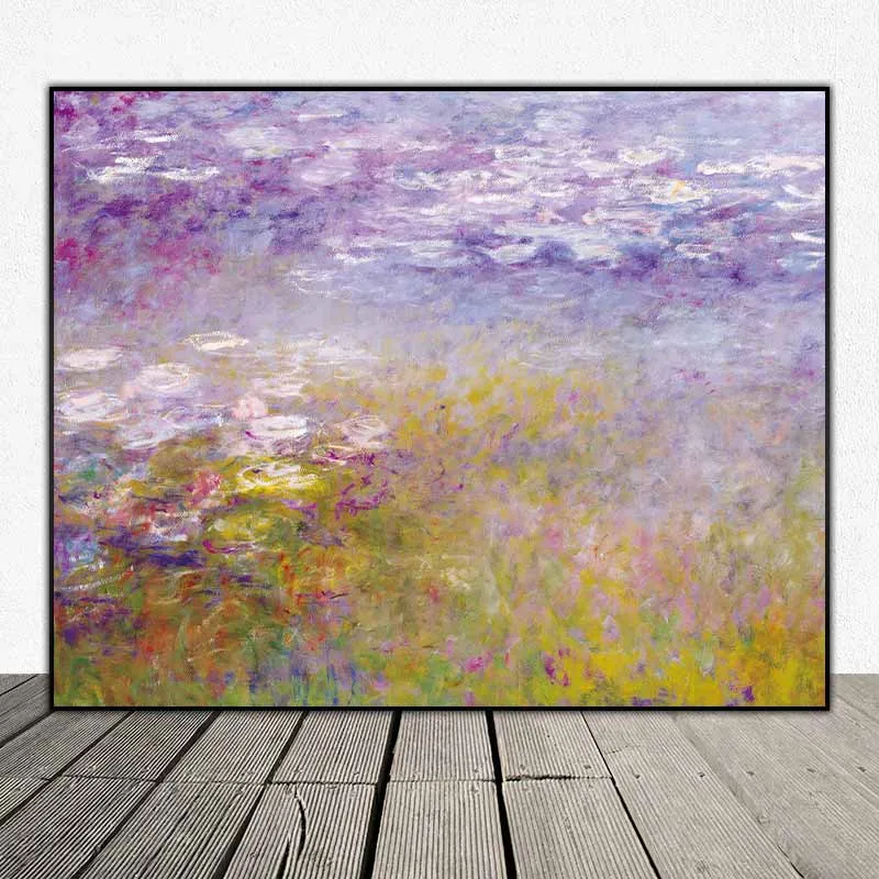 tranh hoa súng (Water Lilies) của họa sĩ Claude Monet