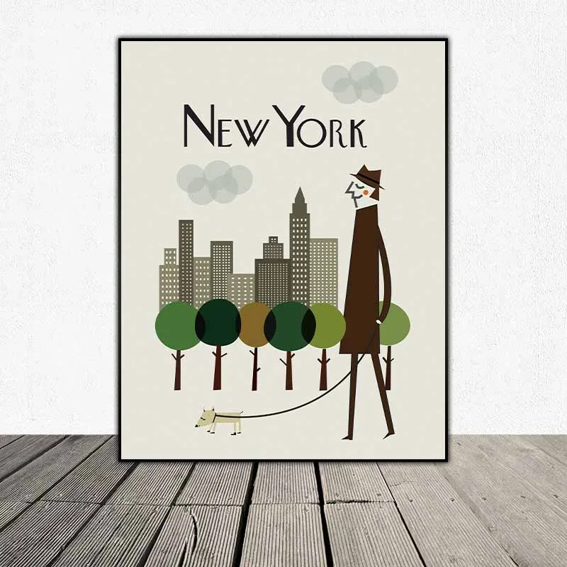 Trang trí ngôi nhà của bạn bằng áp phích du lịch yêu thích của bạn