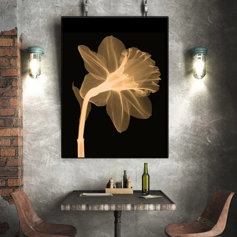 Tranh hoa trừu tượng X-Ray