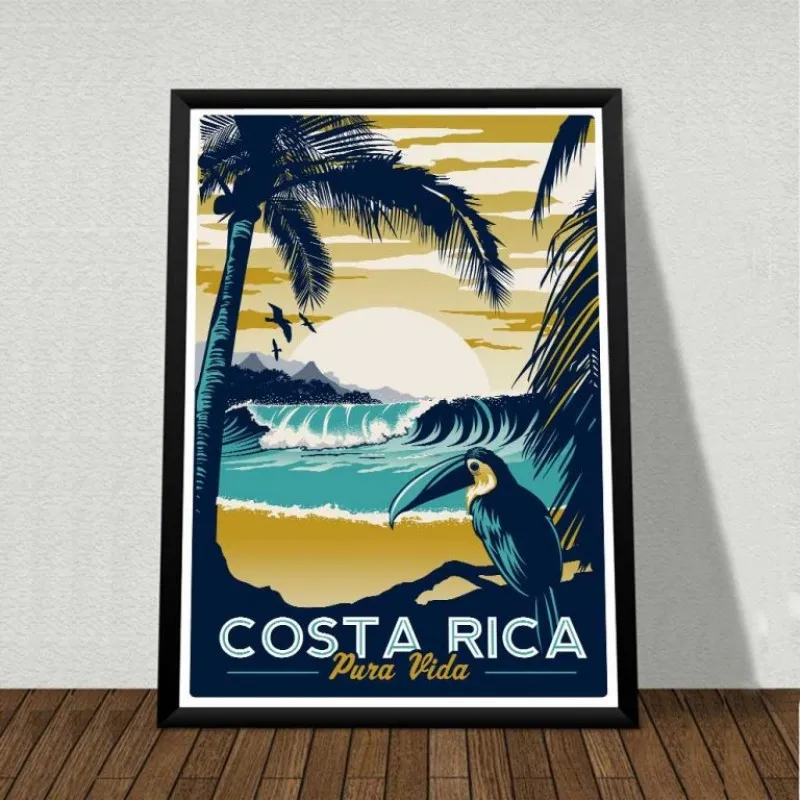 Tranh phong cảnh theo phong cách Vintage