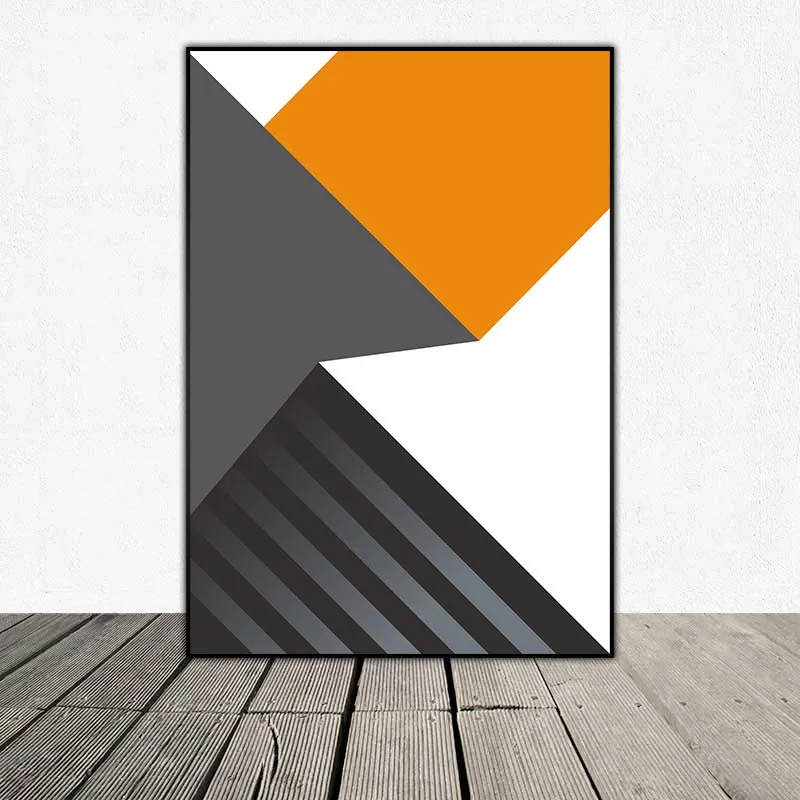 Tranh trừu tượng và cô gái cưỡi ngựa