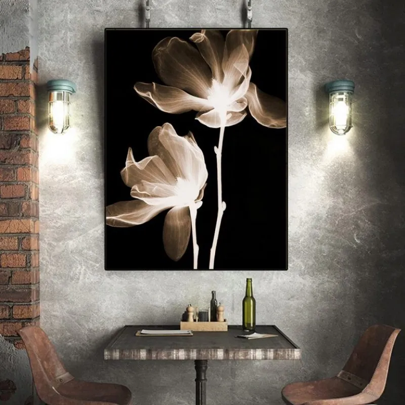 Tranh hoa trừu tượng X-Ray