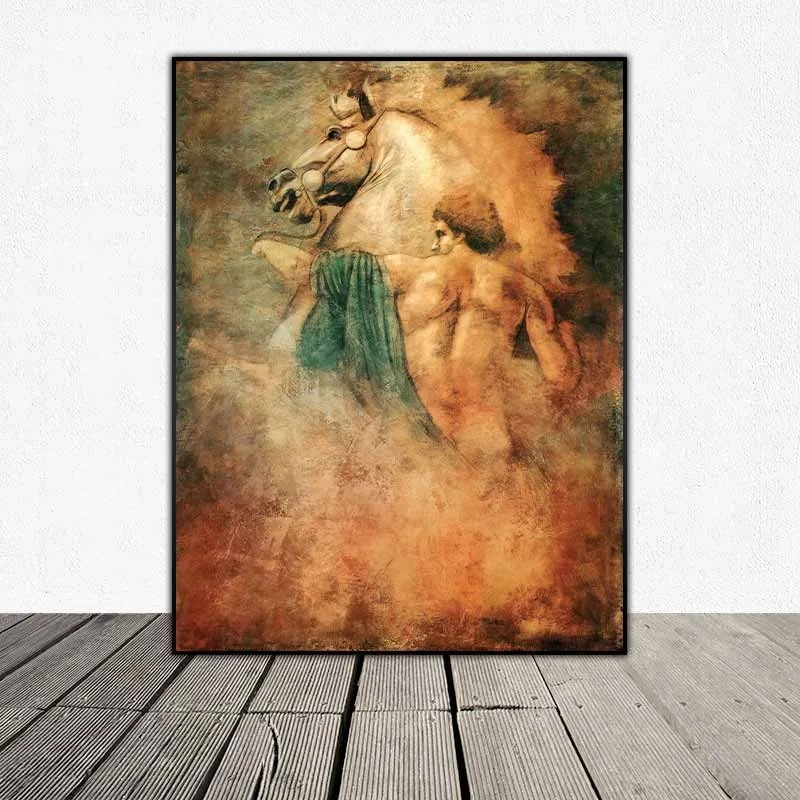 Hai bức tranh Spirit 1 và Spirit 2 của họa sĩ John David Parrish