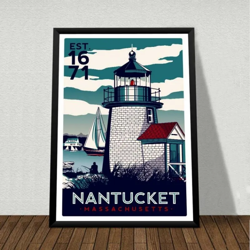 Tranh phong cảnh theo phong cách Vintage