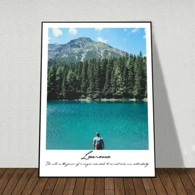 Tranh Phong Cảnh Rừng Cây và Biển