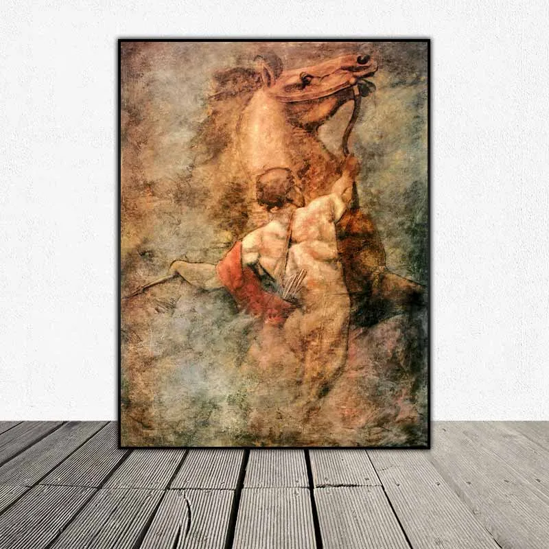 Hai bức tranh Spirit 1 và Spirit 2 của họa sĩ John David Parrish