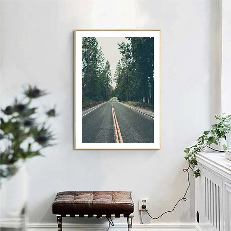 Bộ Tranh Nghệ Thuật Phong Cách Minimalist về Du Lịch và Thiên Nhiên