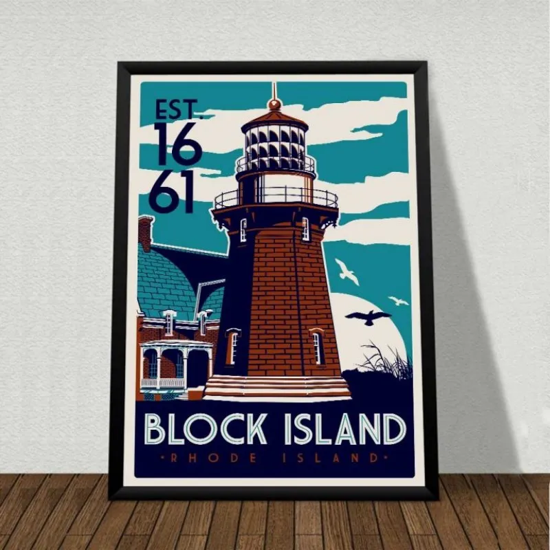 Tranh phong cảnh theo phong cách Vintage