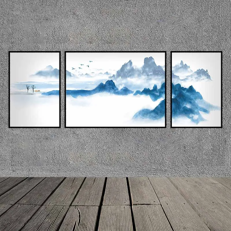 Tranh phong cảnh trừu tượng