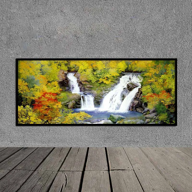 Tranh phong cảnh thác nước