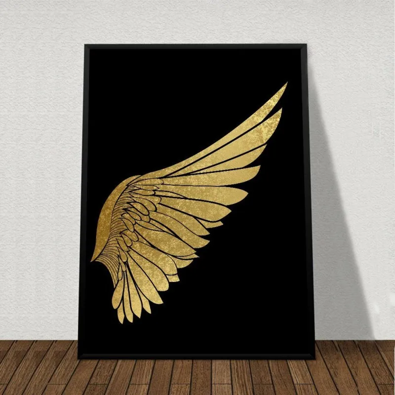 Tranh Bắc Âu Scandinavian đôi cánh chim