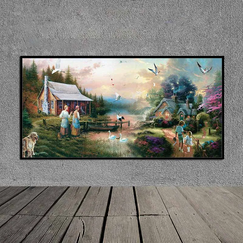 Tranh phong cảnh đồng quê