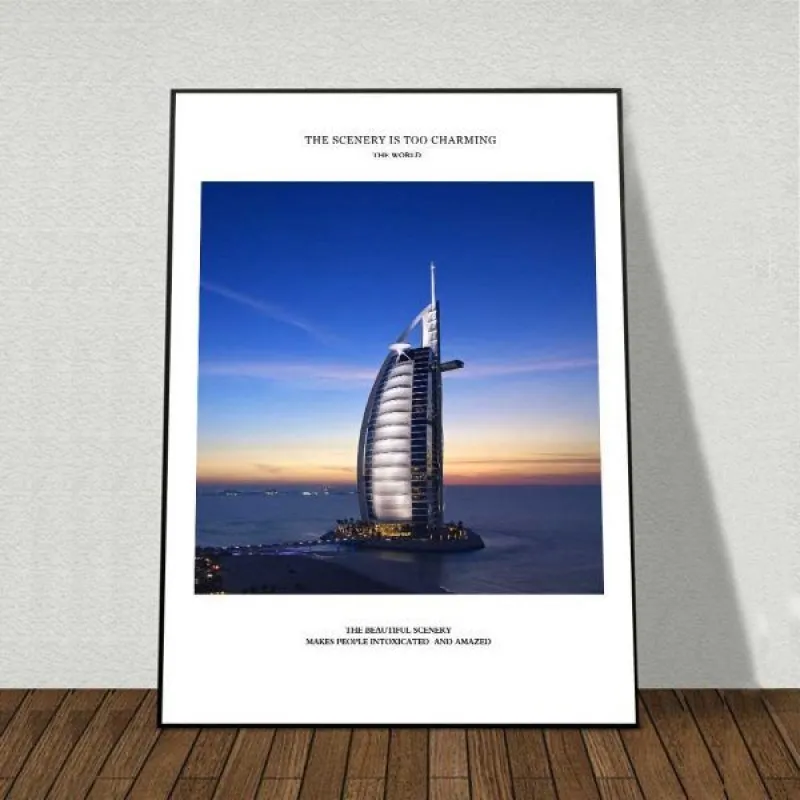 Tranh phong cảnh Dubai