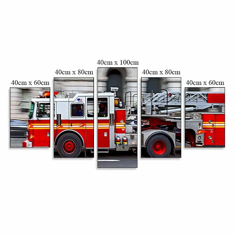 Tranh xe cứu hỏa