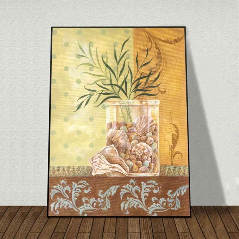 Tranh canvas tĩnh vật phong cách vintage