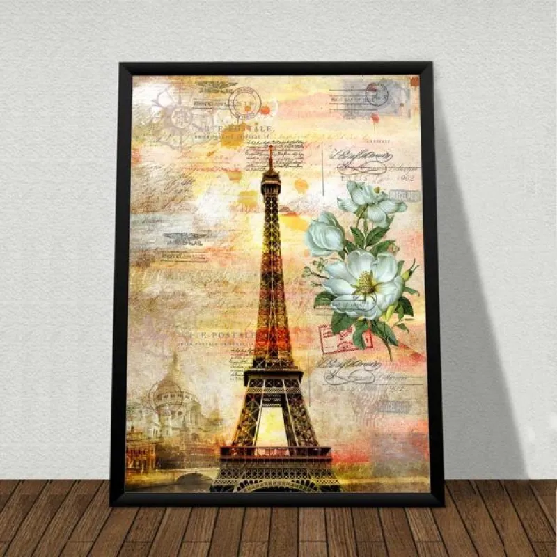 Tranh những công trình nổi tiếng trên thế giới