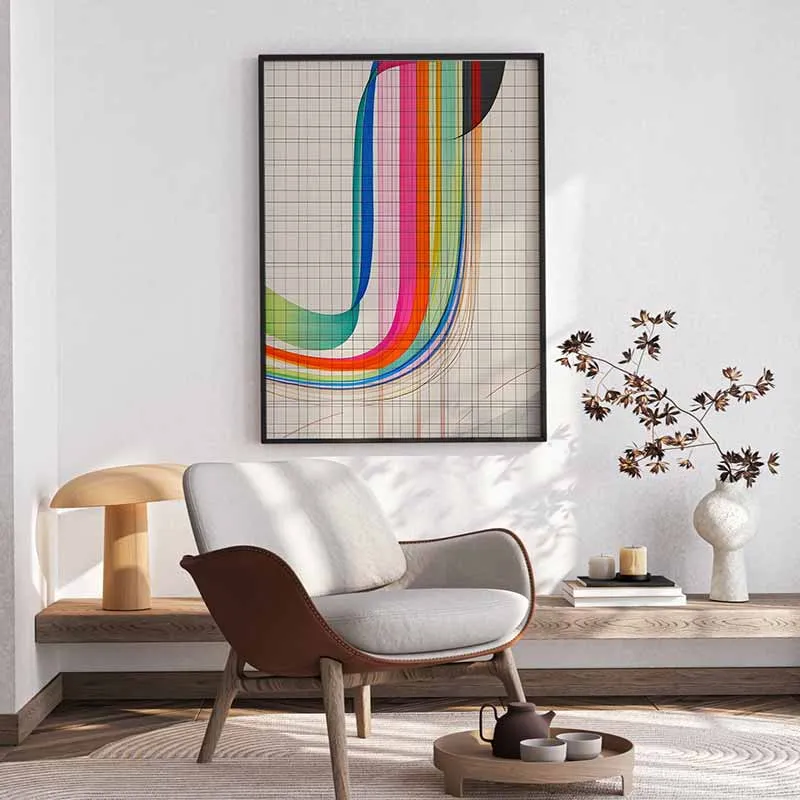 Nghệ Thuật Hiện Đại Trên Nền Kẻ Ô