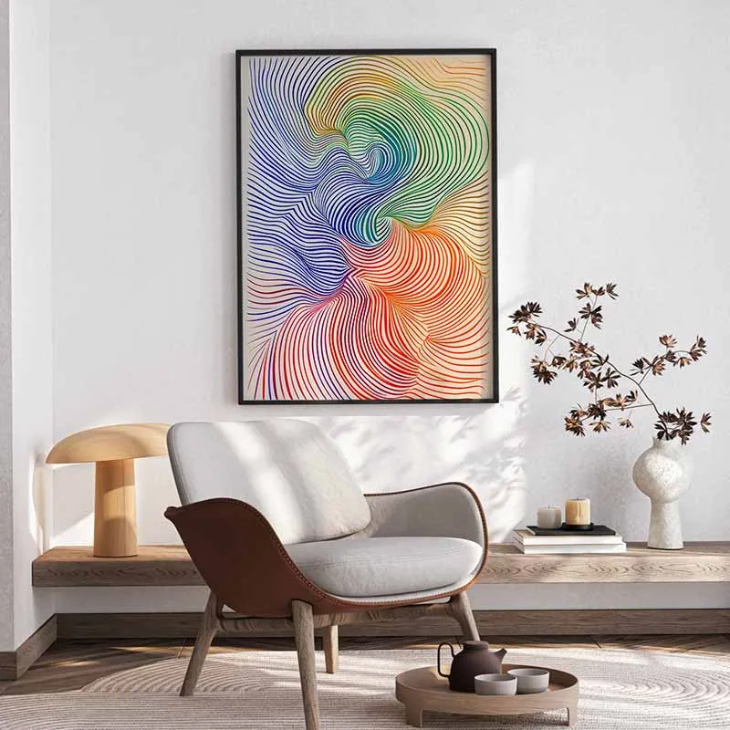 Sức Hút Từ Nghệ Thuật Trừu Tượng Đầy Mê Hoặc