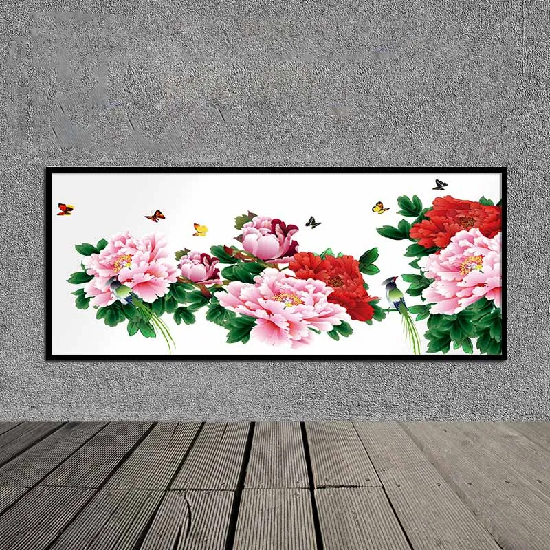 Tranh hoa mẫu đơn