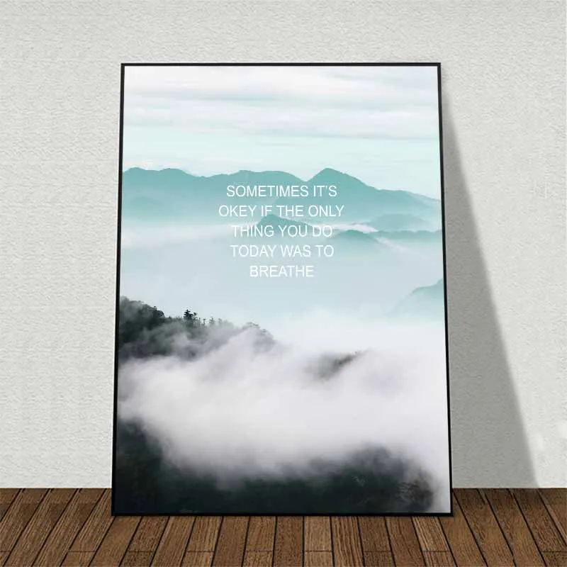 Tranh Scandinavian xe ô tô, bãi biển và đồi núi