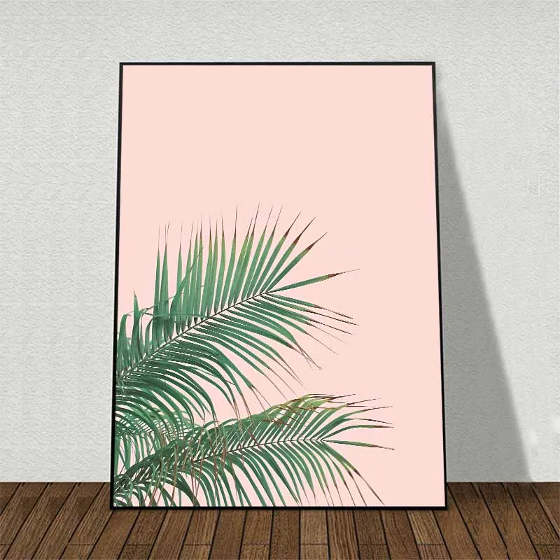 Tranh Biển Và Lá Cây