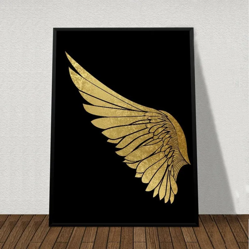 Tranh Bắc Âu Scandinavian đôi cánh chim