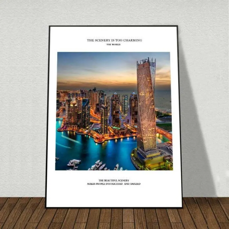 Tranh phong cảnh Dubai