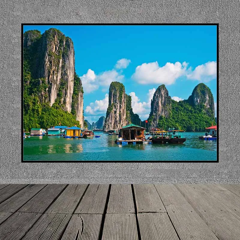 Tranh vịnh Hạ Long