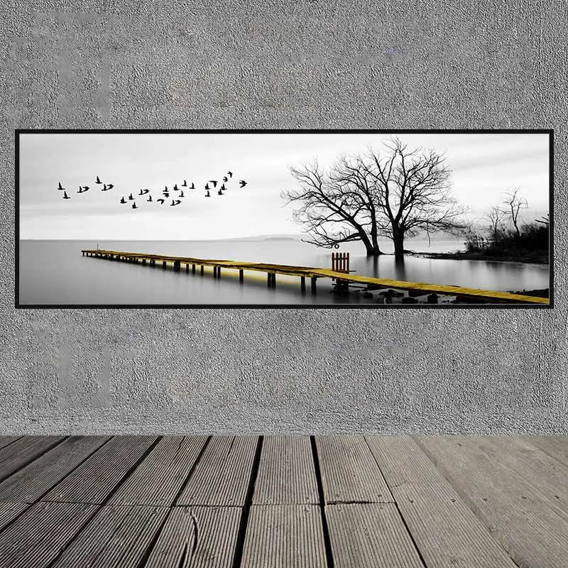 Tranh phong cảnh chiếc cầu