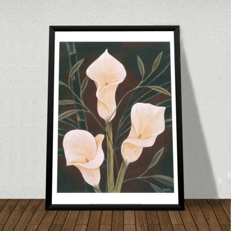 Tranh hoa Tulip, hoa Huệ