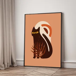 Bộ 6 Tranh Canvas Phong Cách Boho Trừu Tượng