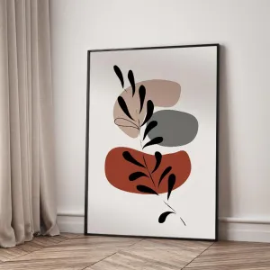 Bộ 6 Tranh Canvas Phong Cách Boho Trừu Tượng