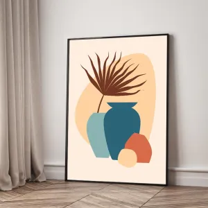 Bộ 6 Tranh Canvas Trừu Tượng Boho